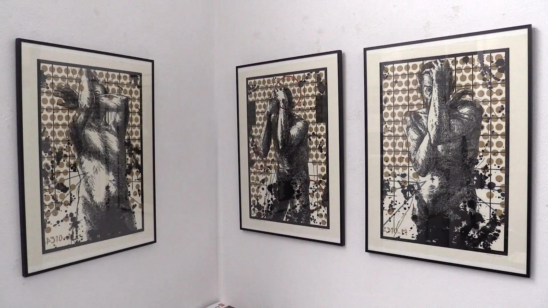 Ton Lamper in Grafisch Atelier Alkmaar